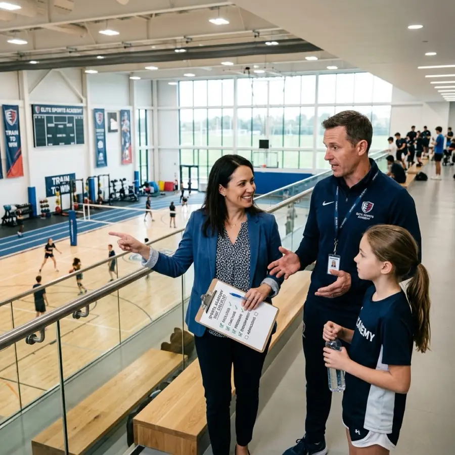 Choosing sports academy